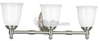 Three-Light Wall Bracket Light Fixture - P3029-09 - bulbs.com