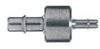 Barbed Fittings; Reducing Connector, 316 SS, 1/4