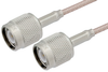 TNC Male to TNC Male Cable 60 Inch Length Using RG316-DS Coax - PE34316-60 - Pasternack