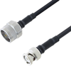 Rf Coax Cable, N Plug-Bnc Plug, 3Ft; Connector To Connector L-Com - 84AH3042 - Newark, An Avnet Company