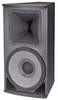 High Power 2-Way Loudspeaker with 1 x 15 Inch LF and Rotatable Horn, 90 x 50 Degree Coverage, Black Finish - AM6215/95 - Visual Sound, Inc.
