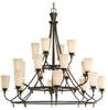 Large Chandeliers-Glass Shade - 61530 - Light Center (The)