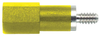 Banana Jack, 25A, Screw, Yellow; Gender Pomona - 50F1539 - Newark, An Avnet Company