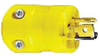Connector, Power Entry, Plug, 15A, 277Vac, Yellow; Connector Type Hubbell Wiring Devices - 91F2363 - Newark, An Avnet Company