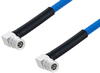 Plenum QMA Male Right Angle to QMA Male Right Angle Low PIM Cable 200 cm Length Using SPP-250-LLPL Coax , LF Solder - PE3C5877-200CM - Pasternack