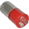 Lamp, LED;T-1-3/4;BA9S;Red;400mcd;Bayonet;10mm;24VAC/VDC;9/17mA;630nm;25mm - 70117719 - Allied Electronics, Inc.