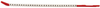 Brady Clip Sleeve Black on White Nylon Clip-On Sleeve - Printed Text = 4 - SCN10-4 -- 662820-33104 - Image