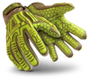 Hexarmor Rig Lizard 2030 Brown/Yellow 12 Synthetic Leather Cut-Resistant Glove - ANSI/ISEA Cut 4, CE Cut 5 Cut Resistance - Silicone Coating - 2030 SZ 12 - 2030 SZ 12 - R. S. Hughes Company, Inc.