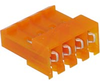 Connector; Receptacle; 4; IDC Standard;Locking Ramp; 90 deg; Nylon; 0.156 in. - 70042761 - Allied Electronics, Inc.