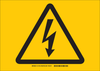 Brady B-302 Polyester Rectangle Yellow Electrical Safety Sign - 14 in Width x 10 in Height - Laminated - 131730 - 754473-82348 - R. S. Hughes Company, Inc.
