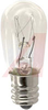 Lamp; Incandescent, S-6 Candelabra Screw; 130 V; 6 W; 3.2 MSCP, 1500 hrs - 70152629 - Allied Electronics, Inc.