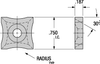 Tube Scarfing Insert - S-SGUB-63-K - Greenleaf Corporation
