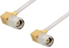 SMA Male Right Angle to SMA Male Right Angle Cable 60 Inch Length Using PE-SR405AL Coax - PE34213-60 - Pasternack
