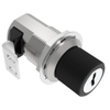 Push-to-Close Latch, Large Size, Key Locking, Zinc Alloy, Chrome Plated, Polished - 93-10-102-10 - Southco