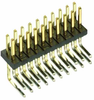 10+10 Pos. Male DIL Horizontal Throughboard Conn. - M50-3901042 - Harwin Plc