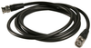 Coaxial Cable Assembly, Bnc Plug / Plug, 2M, Black; Connector Type A Amphenol Rf - 23M9406 - Newark, An Avnet Company