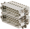 Heavy Duty Insert, Plug, 16 Pos; Product Range Weidmuller - 40T4121 - Newark, An Avnet Company