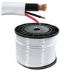 500' RG59 Coaxial Cable w/ 18 Gauge Power Wire, White - 202609WT - Computer Network Accessories, Inc.