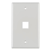 Keystone Faceplates, Frames - FPSINGLE-W-ND - DigiKey