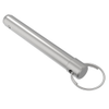 LOCKWELL® Pin, Two Ball Detent - Precision, Ring Handle w Shoulder, 4.790 mm Shank Dia., 50.8 mm Grip, Stainless Steel, Passivated - LJ-3CW2000 - Southco