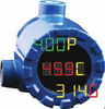 Universal Panel Meter with Automatic Tricolor Alphanumeric Display -- Model UPM-X - Image