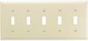Toggle Switch Openings, Five Gang, White - TP5W - Legrand
