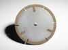 3M 605Y Diamond 1A1SS Cutoff Wheel - 40 Grit Coarse Grade - 4 in Diameter - 1/2 in Center Hole - Thickness 0.104 in - 90645 -- 051128-90645 - Image