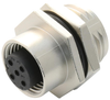 Sensor Connector, M12, Rcpt, 5Pos; Product Range Amphenol Ltw - 10AC8282 - Newark, An Avnet Company