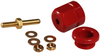 Test Receptacle, Pin-Receptacle, 100A, Ww, Red; Product Range Superior Electric - 06F020 - Newark, An Avnet Company