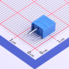 Resistors >> Variable Resistors/Potentiometers -- 3266W-1-104LF - Image