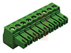 PCB BLOCK,PLUGGABLE,3.50 PIN SPACING,8A,130V,16AWG,HORIZONTAL,2POLE,7.80L MM - 70077627 - Allied Electronics, Inc.