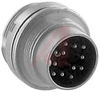 Connector, Circular; 12; 0.25; 3 A; 60 VAC; 10^12 Ohms; 3 pF (Approx.); -40 deg - 70151623 - Allied Electronics, Inc.