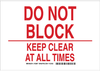 Door Sign - 123816 - Brady Corporation