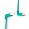 1FT Green CAT5e 100MHz Angle Patch Cable S/CM Down-Up - EVNSL22ES-0001-90DU - Black Box
