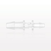 Straight Reducer Connector, Barbed, Natural - 61213 - Qosina Corp.
