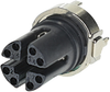 Sensor Connector, 8Pos, Rcpt, M12, Panel; Product Range Amphenol Ltw - 94AC3457 - Newark, An Avnet Company