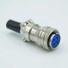 MS Series Air-Side Connector, 4 Pins, 1250 Volts, 23 Amps Per Pin, Accepts 0.092″ or 0.094″ Dia. Pins - A0130-1-CN - MPF Products, INC.