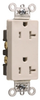 Duplex/Single Receptacle -- TR26342-LA - Image