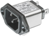 Iec Inlet C14, 15A, 250Vac, Panel; Iec Connector Type Corcom - Te Connectivity - 20M3431 - Newark, An Avnet Company