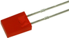 Led, Red, 5Mm X 2Mm, 12Mcd, 643Nm; Led Color Multicomp Pro - 14N9465 - Newark, An Avnet Company