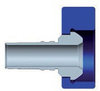 X Series Male Hammer Union Fig. 1502 Integral Fitting with Lug Nut -- X-3232-MHUN - Image