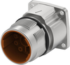 Circular Connector, Rcpt, 8Pos, Flange; Product Range Intercontec - Te Connectivity - 73AH9723 - Newark, An Avnet Company