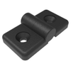 Profile Hinge, 118 mm size, with Mounting CSK Holes, Polyamide, Black - 96-DLOH-3260-L - Southco