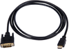 DVI-D Male to HDMI Male Video Adapter Cable, 10 foot Length -- CA590 - Image