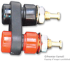 Tip Jack, 5A, Black; Connector Type Mueller Electric - 66W1206 - Newark, An Avnet Company
