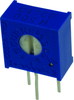 Trimmer Potentiometer, 50 Ohm 1Turn Through Hole; Trimpot Type Bourns - 62J2193 - Newark, An Avnet Company
