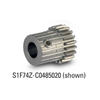 Hubless AGMA 10 Gears in Stainless Steel, Aluminum, & Aluminum Core / Acetal Rim. are used. - S1F74Z-C080S040 - Stock Drive Products & Sterling Instrument - SDP/SI