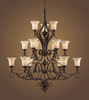 Large Chandeliers-Glass Shade - 27225 - Light Center (The)
