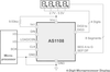 AS1108 LED Driver IC. 4x8 Matrix LED driver IC -- AS1108