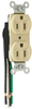 Duplex/Single Receptacle - CRL5262-SCB - Legrand - Pass & Seymour